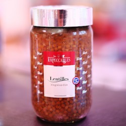 LENTILLES PREPAREES A LA GRAISSE D'OIE
